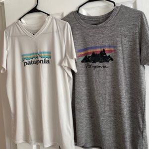2 Large Patagonia Tees